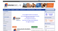 Desktop Screenshot of divini.gov.it