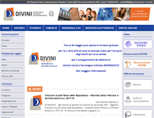 Tablet Screenshot of divini.gov.it